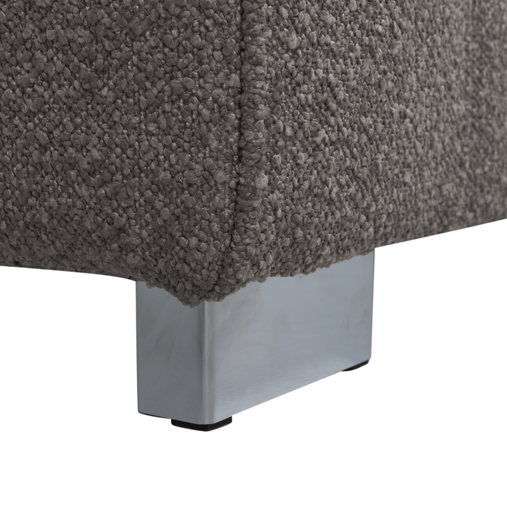 LAZY 1-SEATER ELEMENT BOUCLE ANTHRACITE