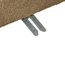 Load image into Gallery viewer, LAZY 1-SEATER ELEMENT ARM RIGHT BOUCLE BROWN