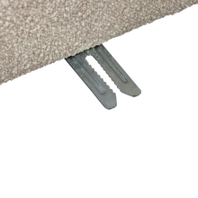 Cargar imagen en el visor de la galería, LAZY 1-SEATER ELEMENT ARM RIGHT BOUCLE NATURAL