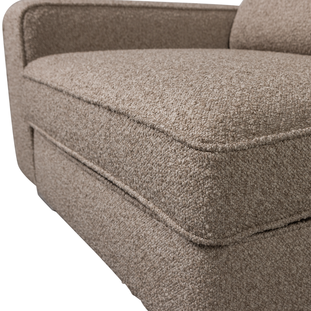 LAZY 1-SEATER ELEMENT ARM LEFT BOUCLE SAND