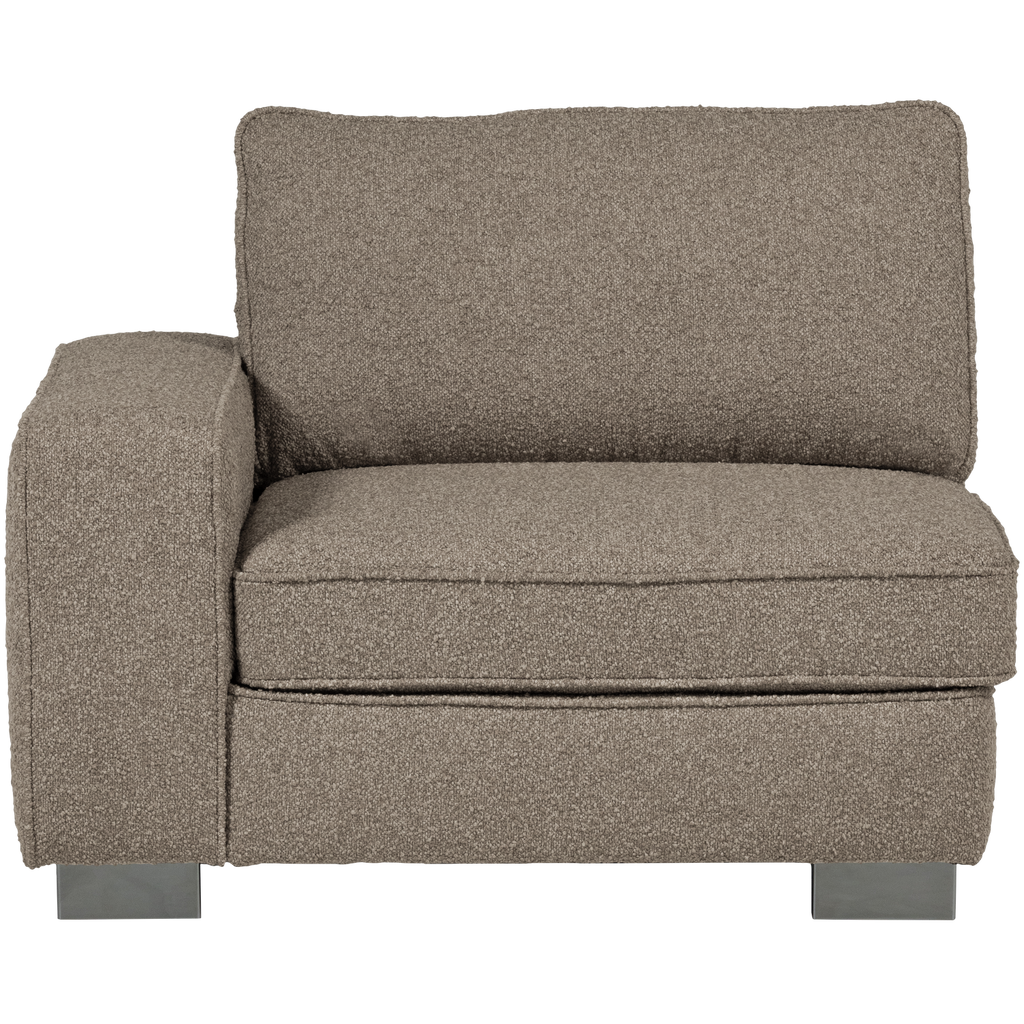 LAZY 1-SEATER ELEMENT ARM LEFT BOUCLE SAND