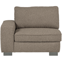 Laden Sie das Bild in den Galerie-Viewer, LAZY 1-SEATER ELEMENT ARM LEFT BOUCLE SAND