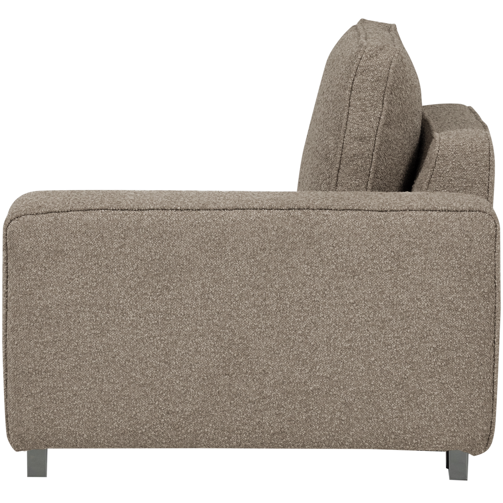 LAZY 1-SEATER ELEMENT ARM RIGHT BOUCLE SAND