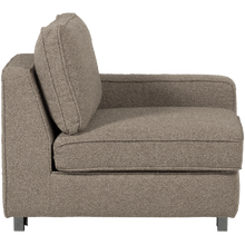 Laden Sie das Bild in den Galerie-Viewer, LAZY 1-SEATER ELEMENT ARM RIGHT BOUCLE SAND