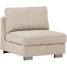 Cargar imagen en el visor de la galería, LAZY 1-SEATER ELEMENT BOUCLE NATURAL