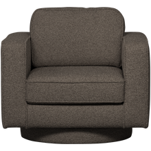 Cargar imagen en el visor de la galería, LAZY SWIVEL ARMCHAIR BOUCLE ANTHRACITE