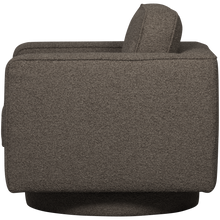 Cargar imagen en el visor de la galería, LAZY SWIVEL ARMCHAIR BOUCLE ANTHRACITE