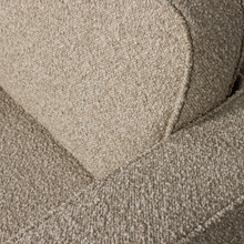 Cargar imagen en el visor de la galería, LAZY SWIVEL ARMCHAIR BOUCLE SAND