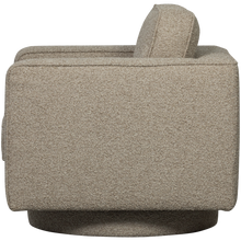 Cargar imagen en el visor de la galería, LAZY SWIVEL ARMCHAIR BOUCLE SAND