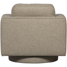Cargar imagen en el visor de la galería, LAZY SWIVEL ARMCHAIR BOUCLE SAND