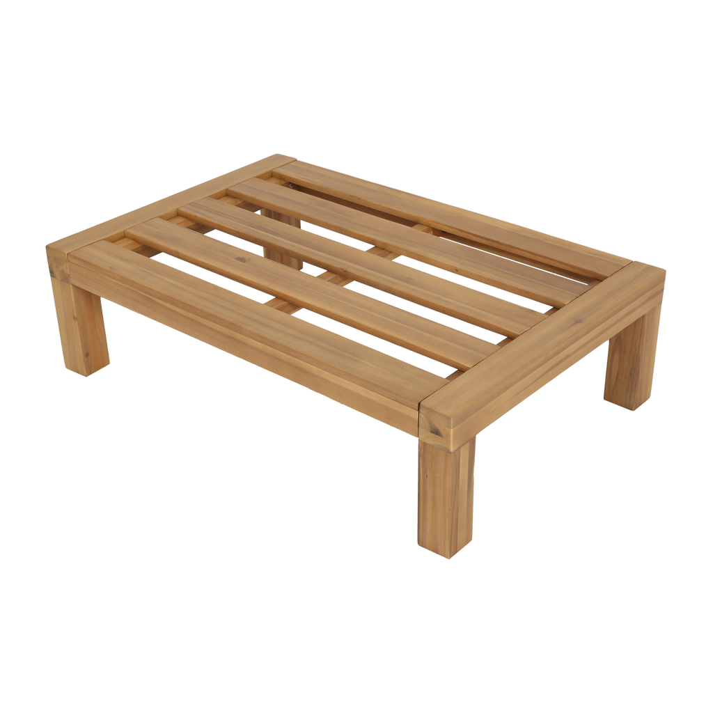RELAX GARDEN FOOTSTOOL/SIDETABLE ACACIA WOOD NATURAL [fsc]
