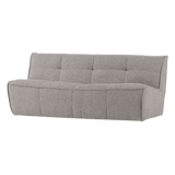 CLUSTER 3-SEATER SOFA BOUCLE WARM GREY