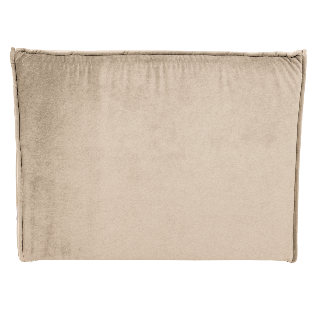 CLUSTER 1-SEATER ELEMENT VELVET SOFT BEIGE