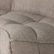 Laden Sie das Bild in den Galerie-Viewer, CLUSTER CORNER ELEMENT BOUCLE KHAKI BROWN