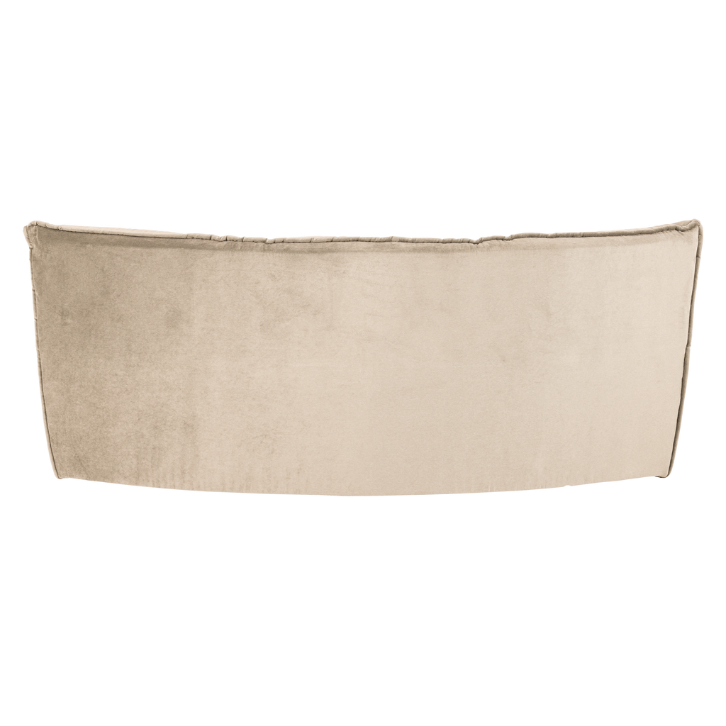 CLUSTER CORNER ELEMENT VELVET SOFT BEIGE