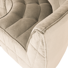 Carica l'immagine nel visualizzatore di Gallery, CLUSTER CORNER ELEMENT VELVET SOFT BEIGE