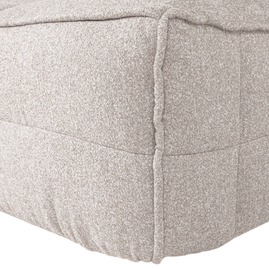 CLUSTER HOCKER BOUCLE SAND BEIGE