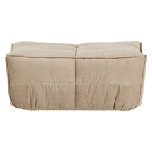 Load image into Gallery viewer, CLUSTER HOCKER VELVET SOFT BEIGE