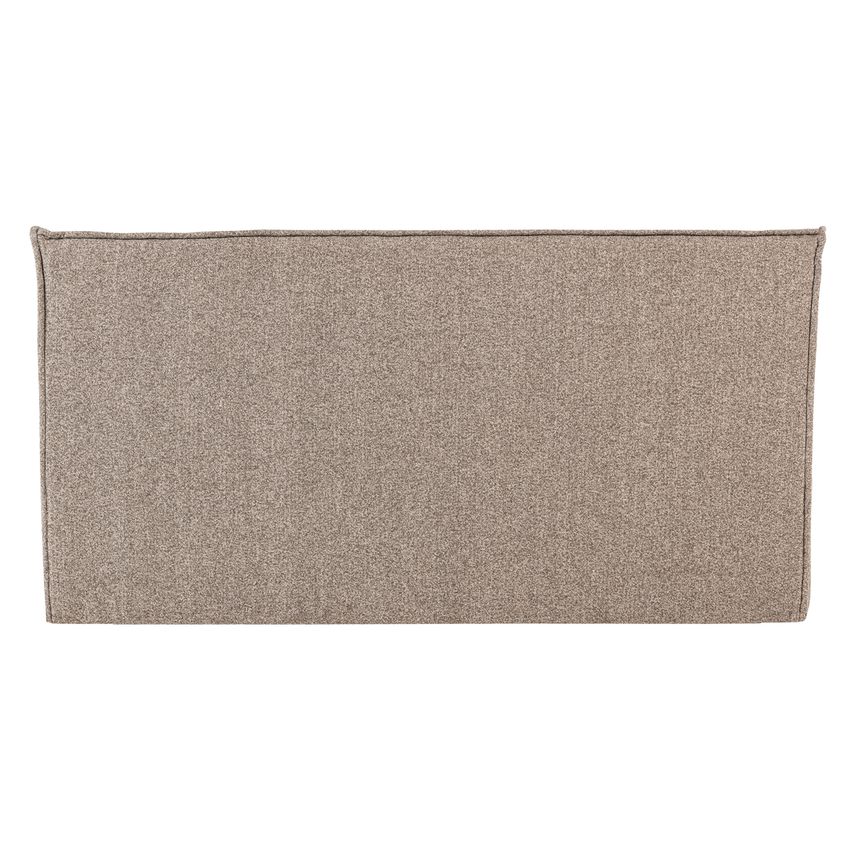 CLUSTER DINING BENCH WITH BACKREST BOUCLE KHAKI BROWN
