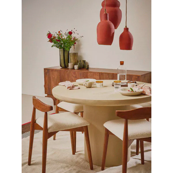 MANDELA - counter chair - mango wood