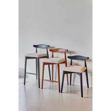 Cargar imagen en el visor de la galería, MANDELA - counter chair - mango wood