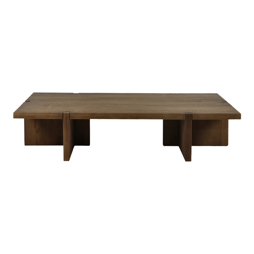 ASA - coffee table - oak - L 140 x W 70 x H 31 cm - walnut