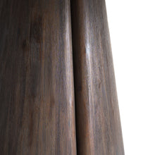 Charger l'image dans la galerie, AUREN - dining table - fibre cement / acacia wood - DIA 115 x H 76 cm - off-white
