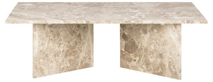 Rectangular coffee table 140x70x42 cm