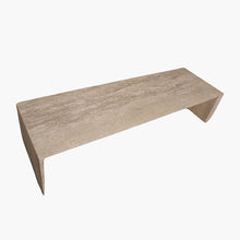 Load image into Gallery viewer, Travertine sleaky coffee table