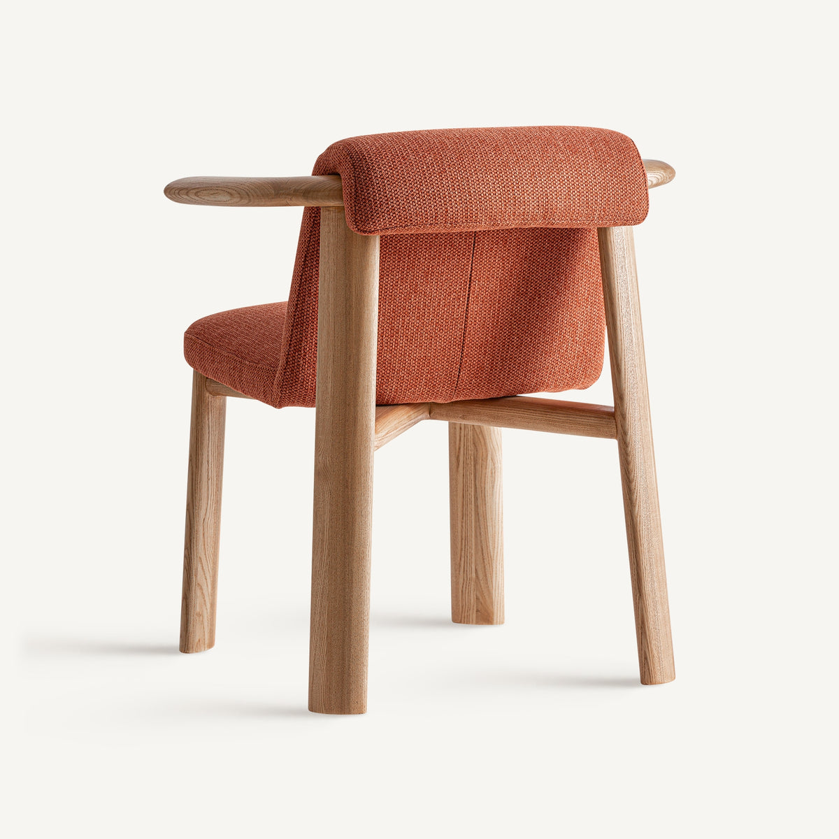 Foam dining chair in a room