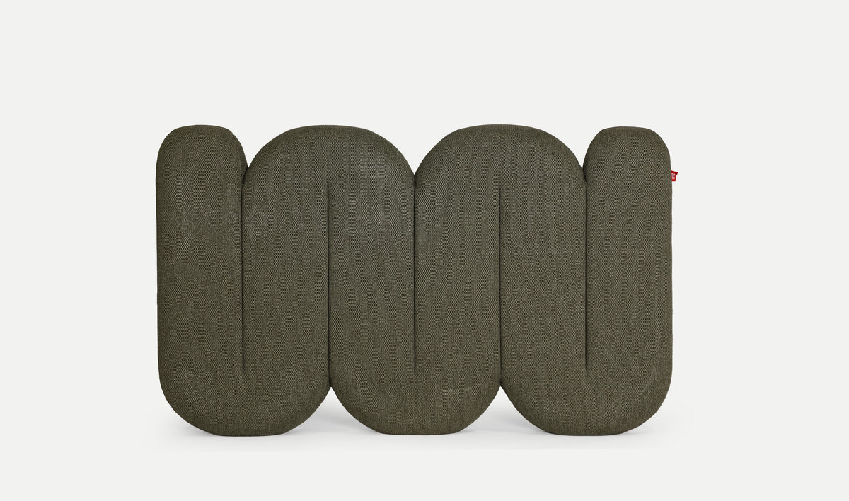 Foam headboard front view