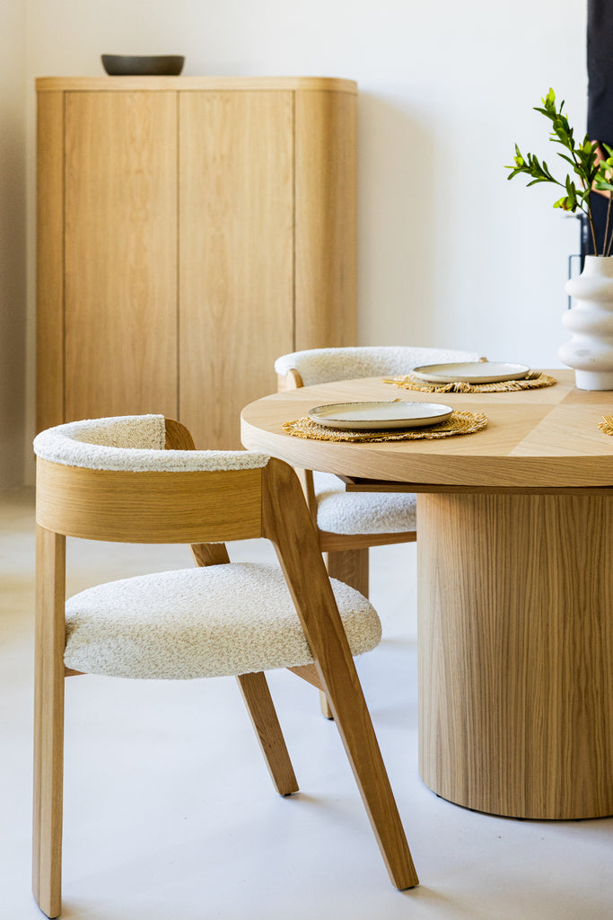 Wall Cabinet 2 Door-120x50x160-Natural-Oak