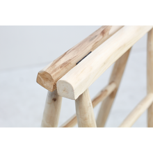 Load image into Gallery viewer, Towel/Cloth Hanger - light teak natural
