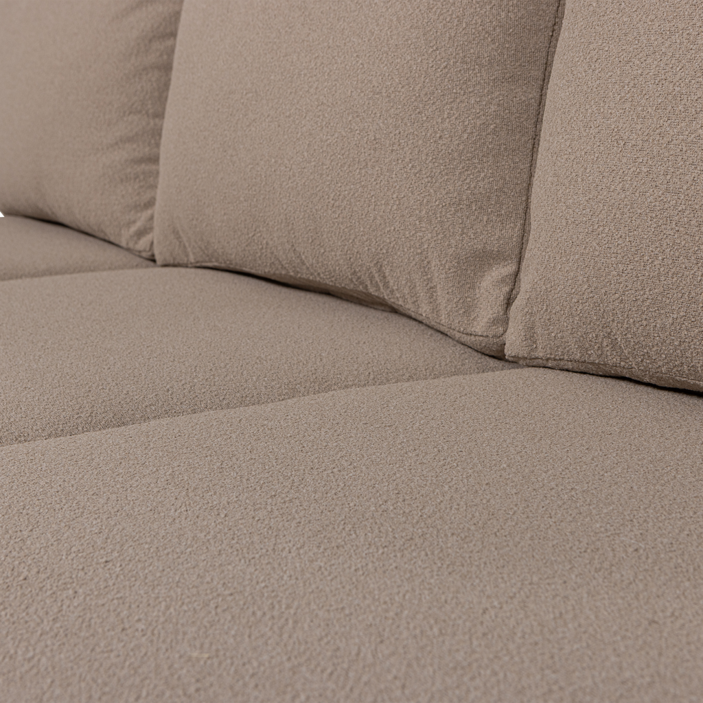 BEAR GARDEN 3-SEATER SOFA ALUMINIUM BROWN