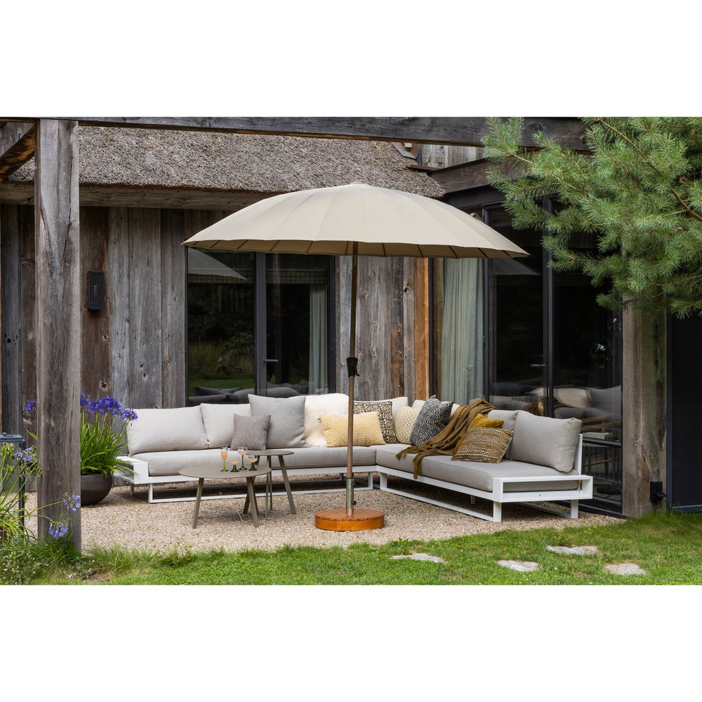 MONICA GARDEN PARASOL BASE 37xO49CM NATURAL