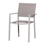 FOWL GARDEN CHAIR ALUMINIUM/TEXTILE SAND