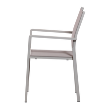 Charger l'image dans la galerie, FOWL GARDEN CHAIR ALUMINIUM/TEXTILE SAND