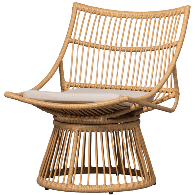 ALATNA GARDEN CHAIR WICKER NATURAL