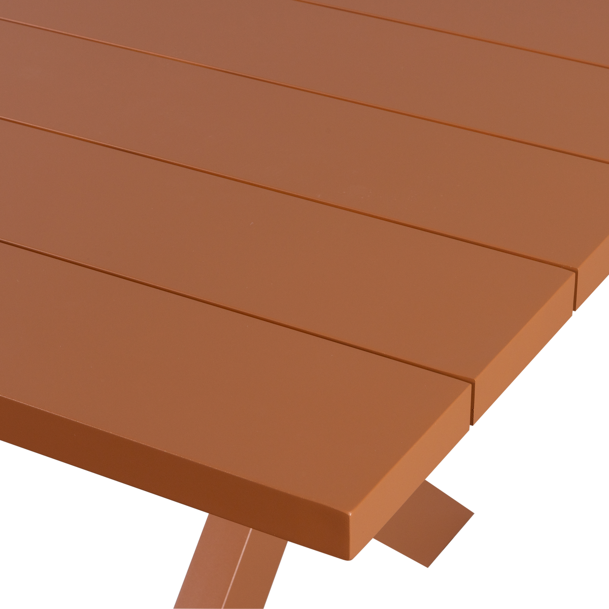 DELTA PICKNICK GARDEN table ALUMINIUM TERRA 220x100CM