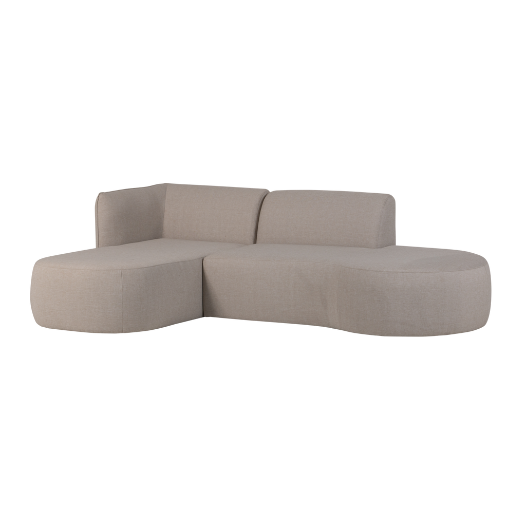 CHIOS GARDEN LOUNGESET ORGANIC LEFT NATURAL