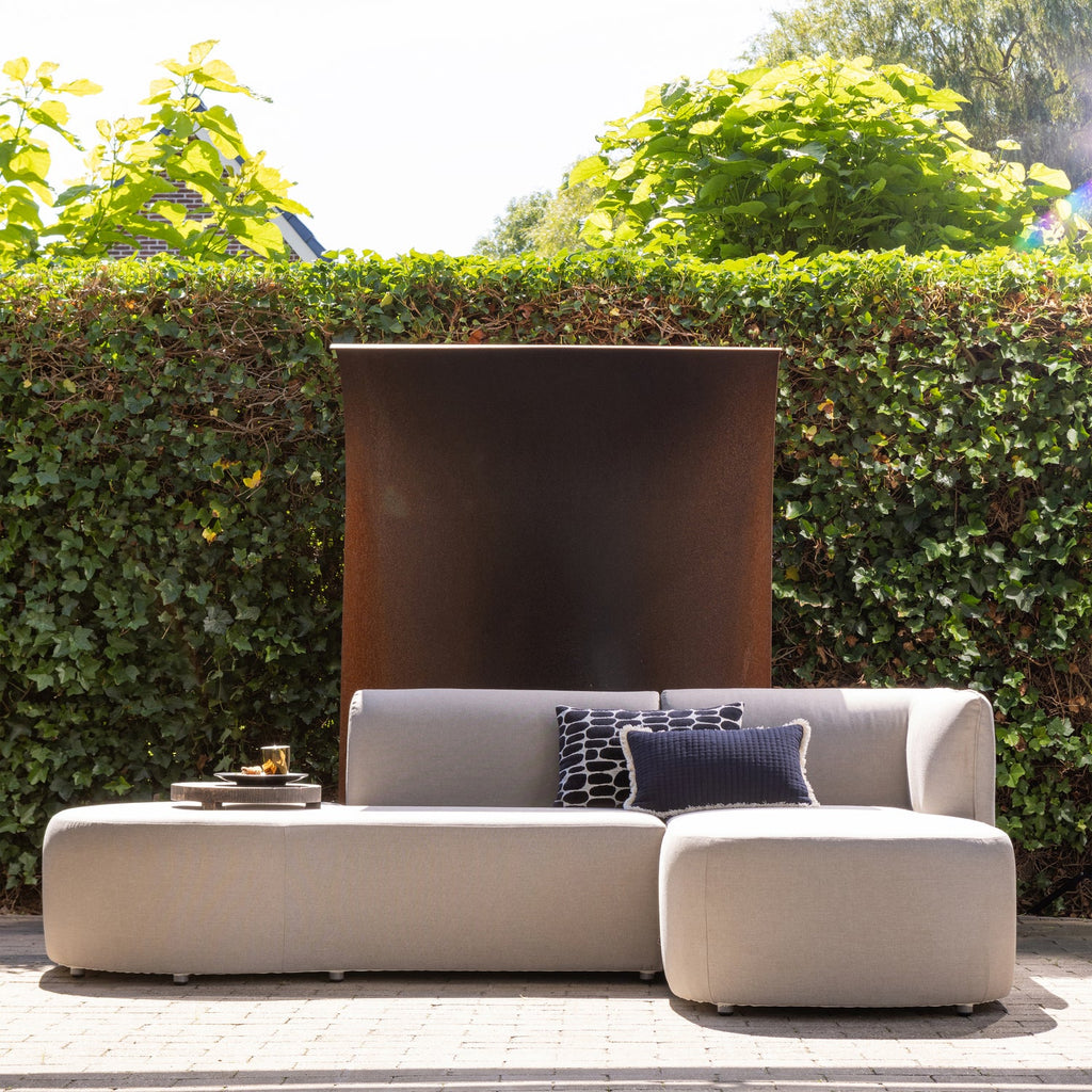 CHIOS GARDEN LOUNGE SET ORGANIC RIGHT SAND