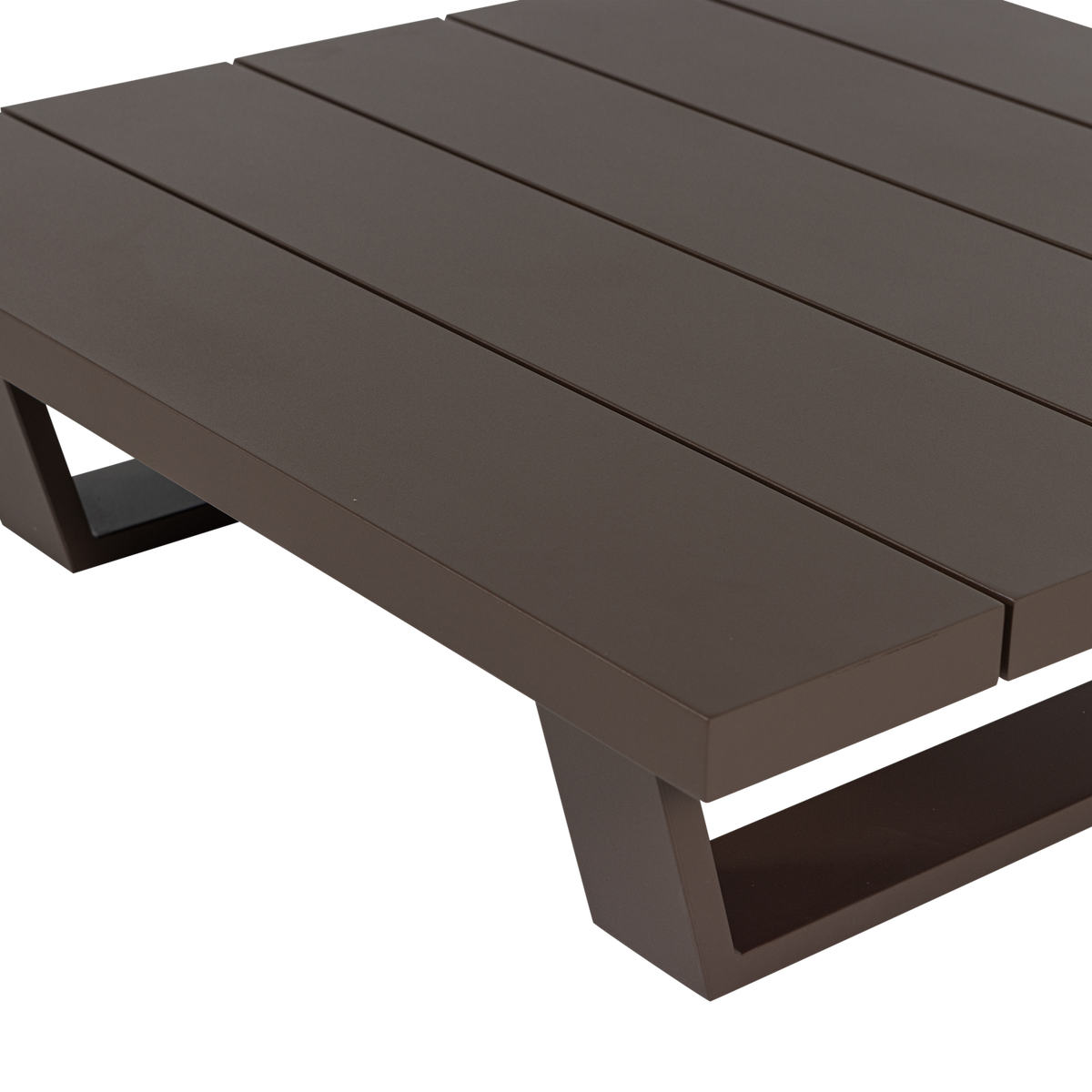 BEAR GARDEN COFFEE TABLE ALUMINIUM BROWN