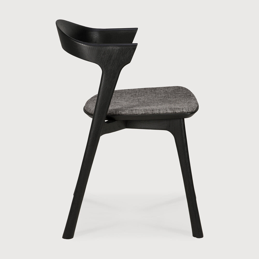 Bok dining chair in grey cushion