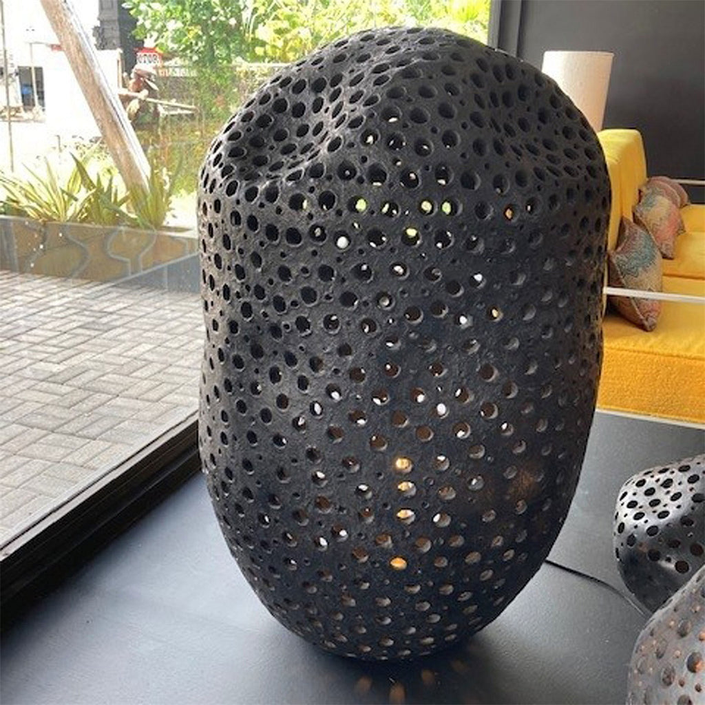 Terra floor lamp Bob XXL black