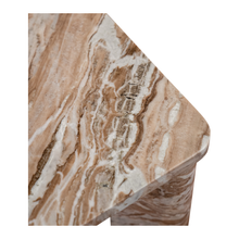 Cargar imagen en el visor de la galería, Coffee table Carrara marble white 89x89x33