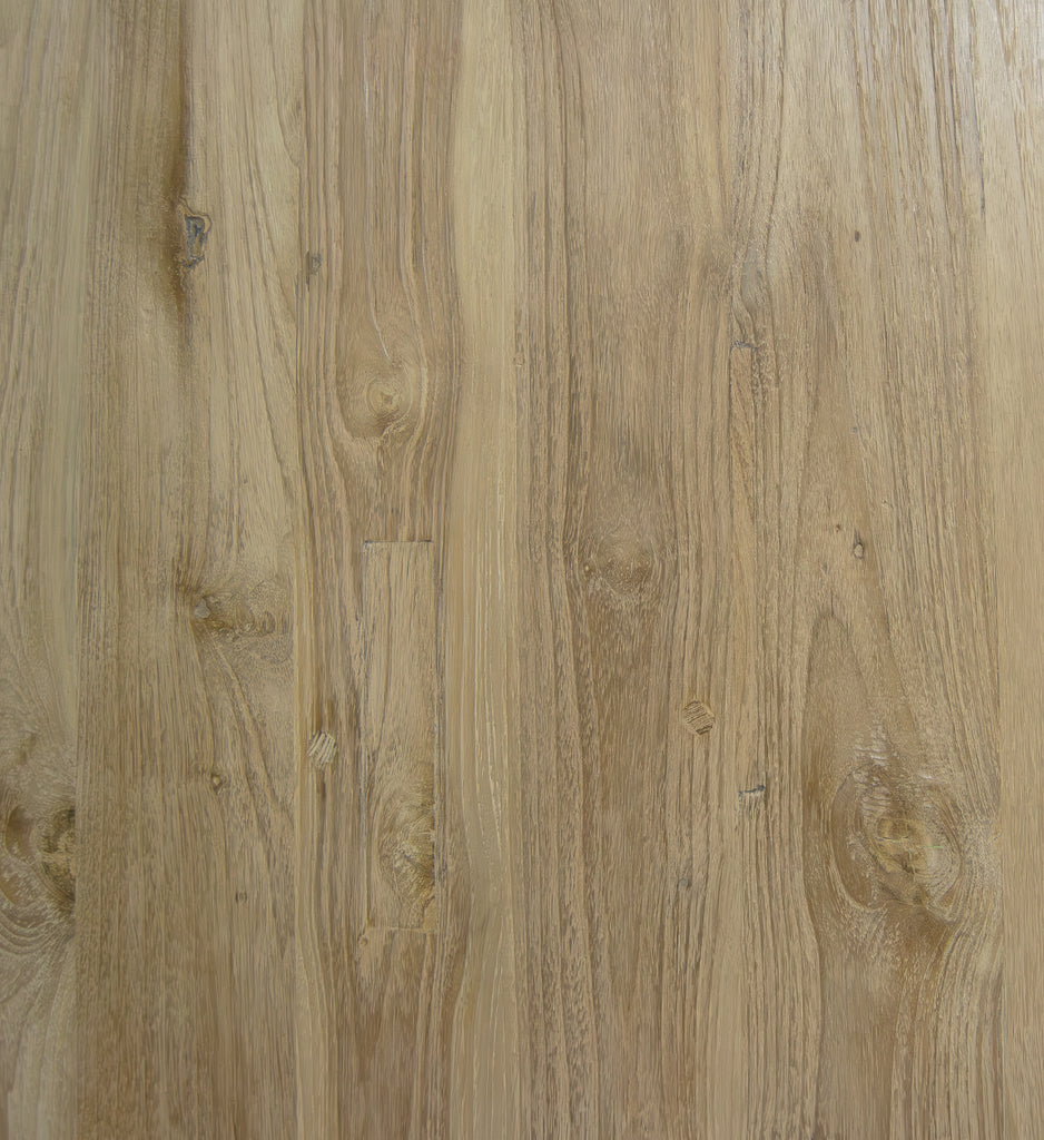 NATURAL TEAK DINING TABLE