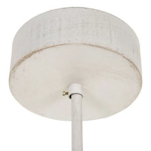 Cargar imagen en el visor de la galería, CEILING LAMP BEADING WORN WHITE 44 X 43 X 72 CM