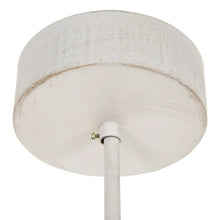 Laden Sie das Bild in den Galerie-Viewer, CEILING LAMP BEADING WORN WHITE 44 X 43 X 72 CM