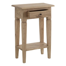 Carica l&#39;immagine nel visualizzatore di Gallery, Mindi wood bed side table 50 X 32 X 72 cm
