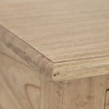 Carica l&#39;immagine nel visualizzatore di Gallery, Mindi wood bed side table 50 X 32 X 72 cm
